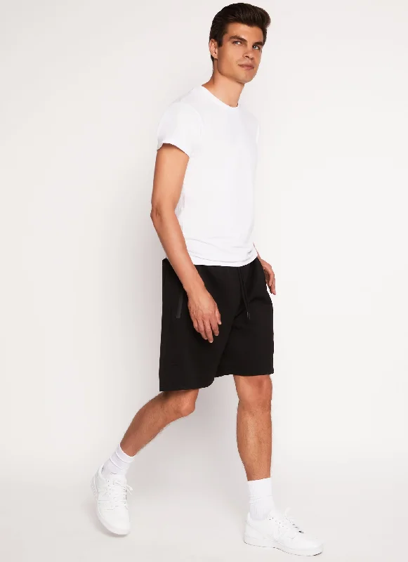 Mens Drawstring Zip Pocket Shorts