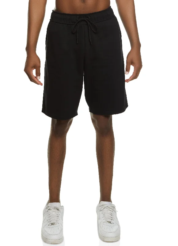 Mens Zip Pocket Tech Fleece Shorts