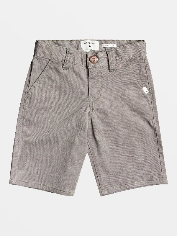 Boys 2-7 Everyday Union Stretch Chino Shorts - Light Grey Heather