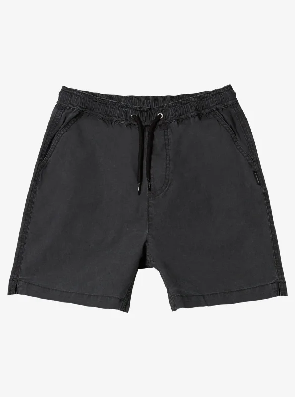 Boys 2-7 Taxer Elastic Waist Shorts - Black