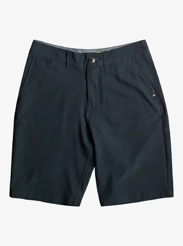 Boys 8-16 Ocean Union 19" Amphibian Boardshorts - Black