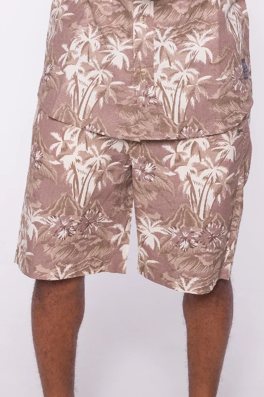 Bruno | Printed Linen Short