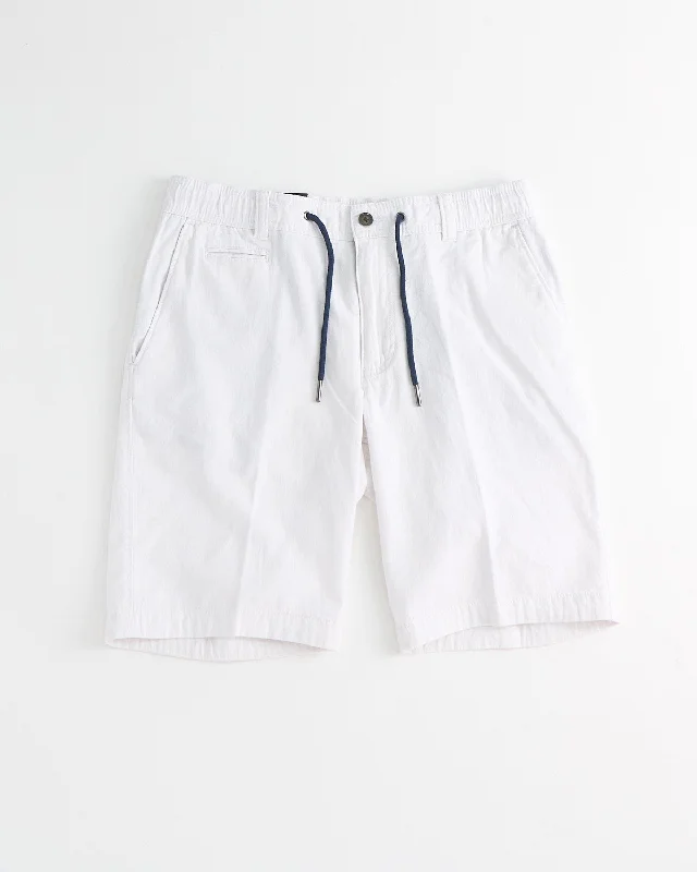 Cotton & Linen Drawstring Shorts