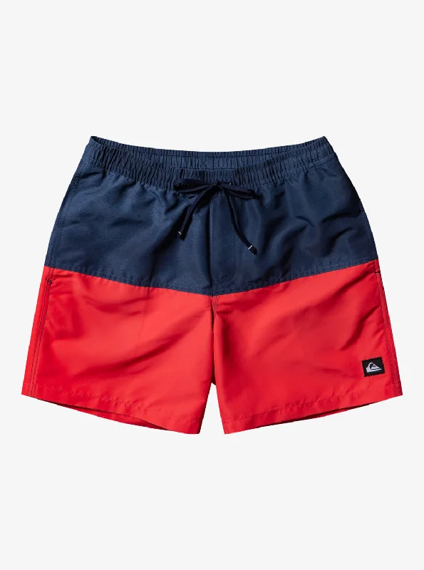 Butt Logo 17" Swim Trunks - Navy Blazer