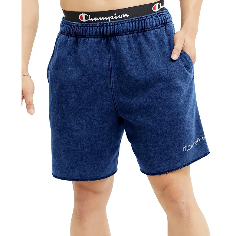 Champion Mens Logo Short Flat Front