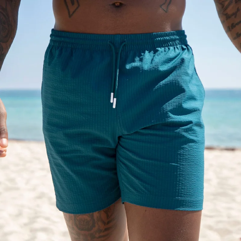 Chesapeake Bay – Stretch Seersucker Hybrid Shorts