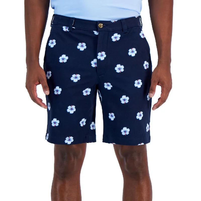 Club Room Mens Classic Fit Flat Front Bermuda Shorts