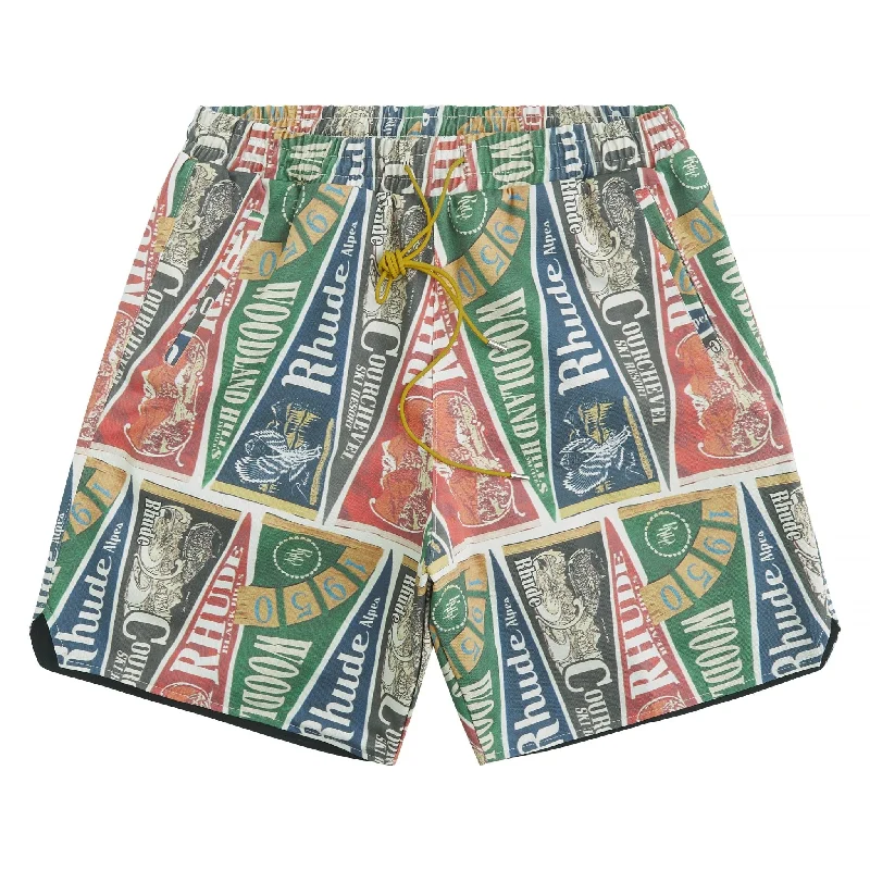 Collegiate Flag Twill Short