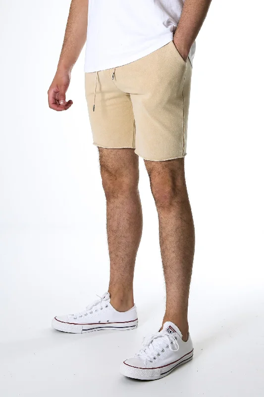 Core Fleece Short Tan