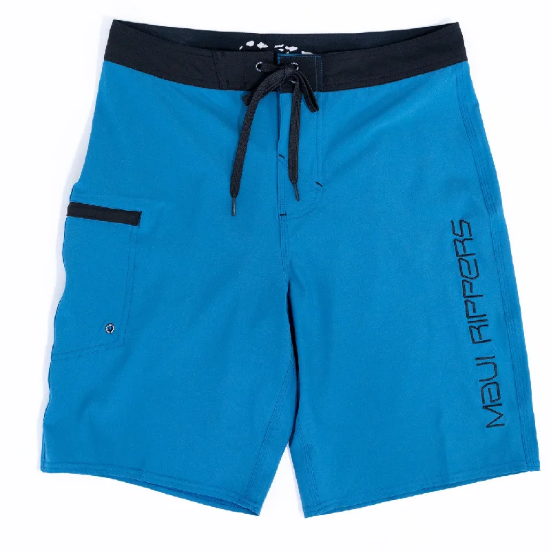 Core Midnight Blue Extra Long 24" Stretch Boardshort