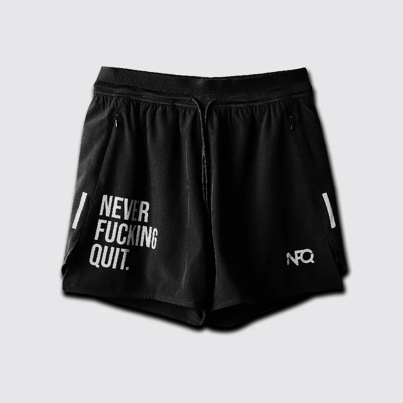 Covert Sprint Shorts - Reflective Black