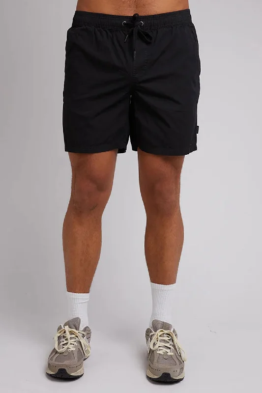 Daily Short Washed Black