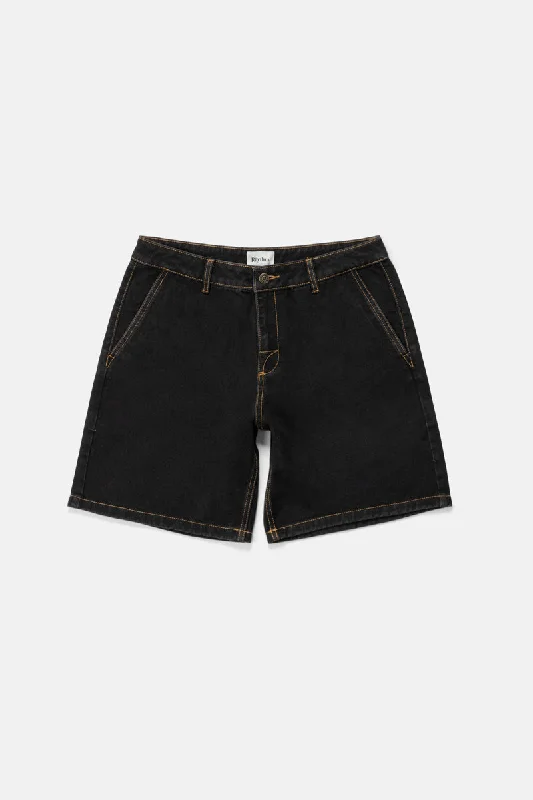 Denim Essential Short Worn Black