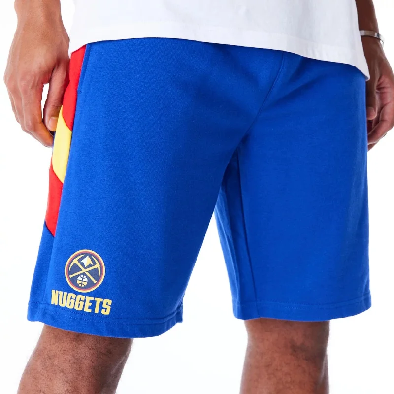 Denver Nuggets NBA Panel Blue Oversized Shorts