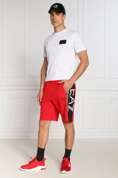 EA7 Emporio Armani Shorts-Red