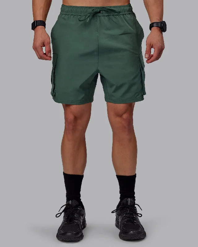 Energy Stretch 6" Performance Cargo Shorts - Cilantro