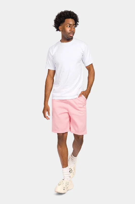 Essential Solid Fleece Shorts