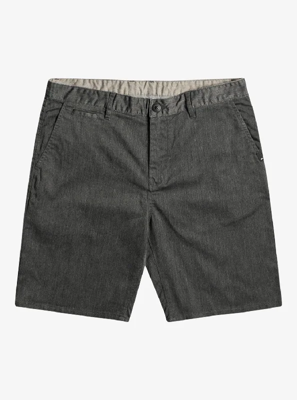 Everyday Union Stretch Chino 20" Shorts - Dark Grey Heather