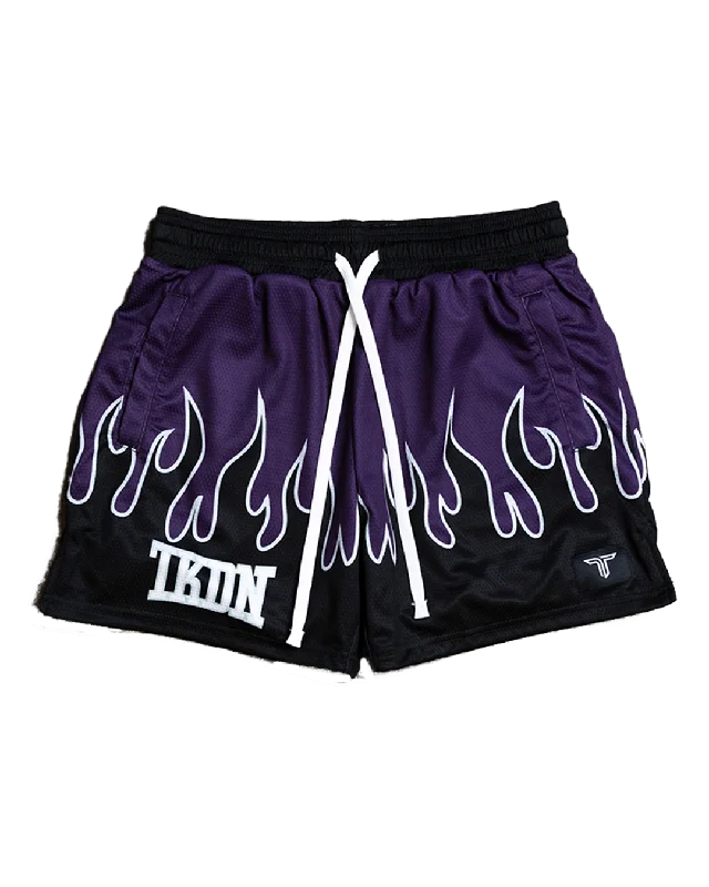 Fire FC Mesh Training Short (5" Inseam) - Berry