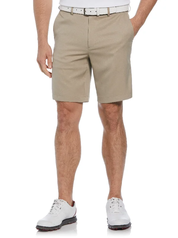 Men's Flat Front Expandable Waistband Golf Short