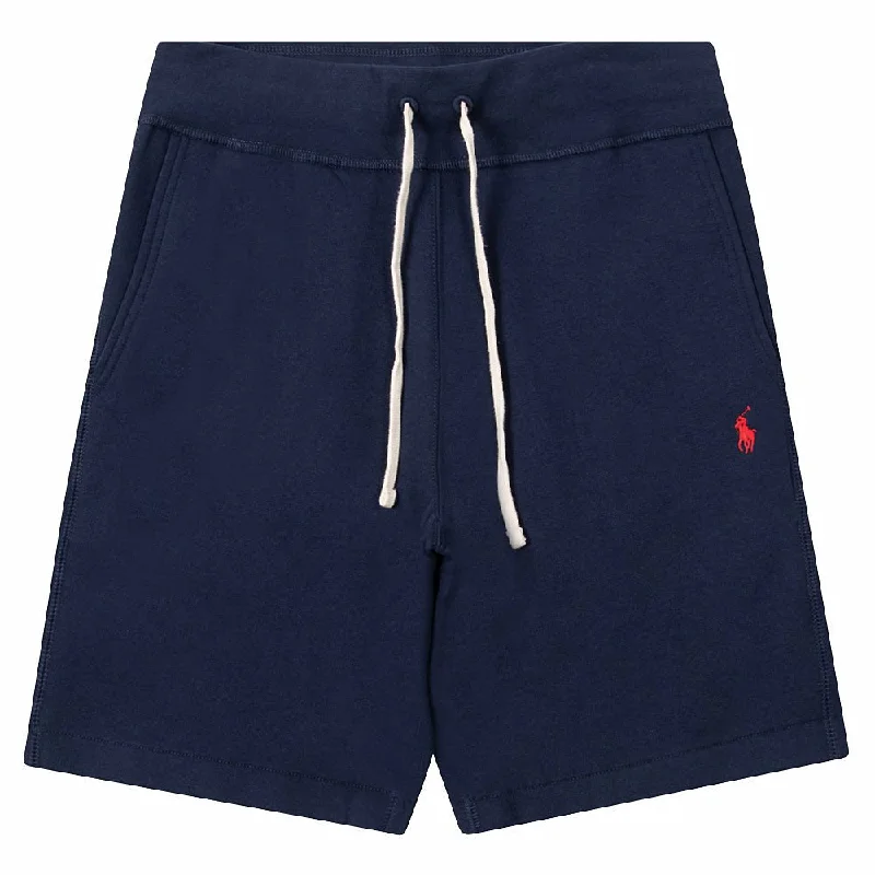 Fleece Athletic Shorts | Navy