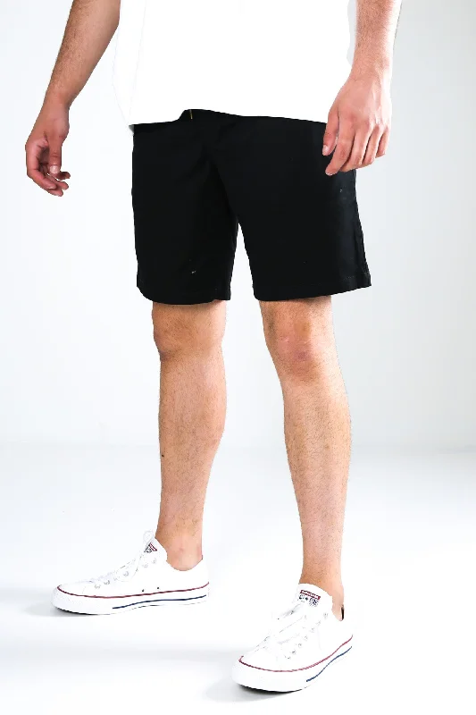 Frickin Elastic Waist Short 19" Black