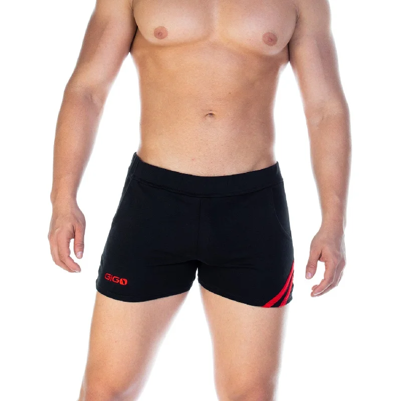 Gigo Forever 3" short black/red