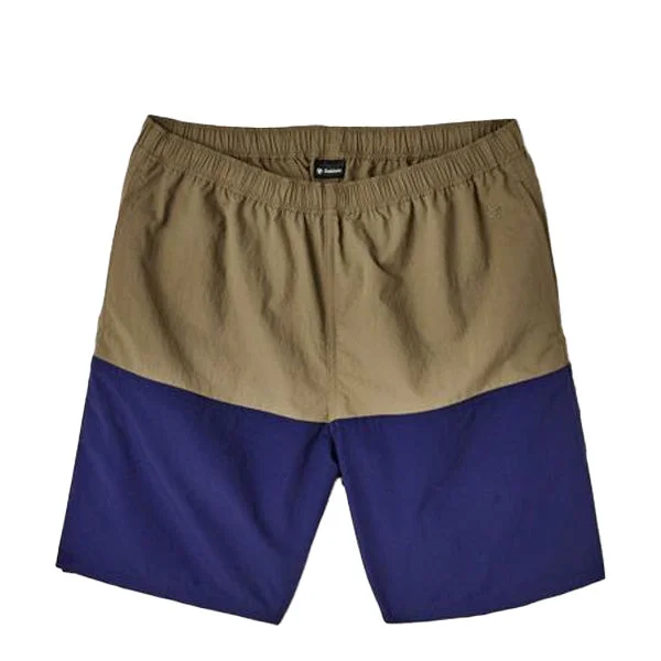 Goldwin Nylon Bicolor Shorts 7 Desert Taupe / Bluish Purple