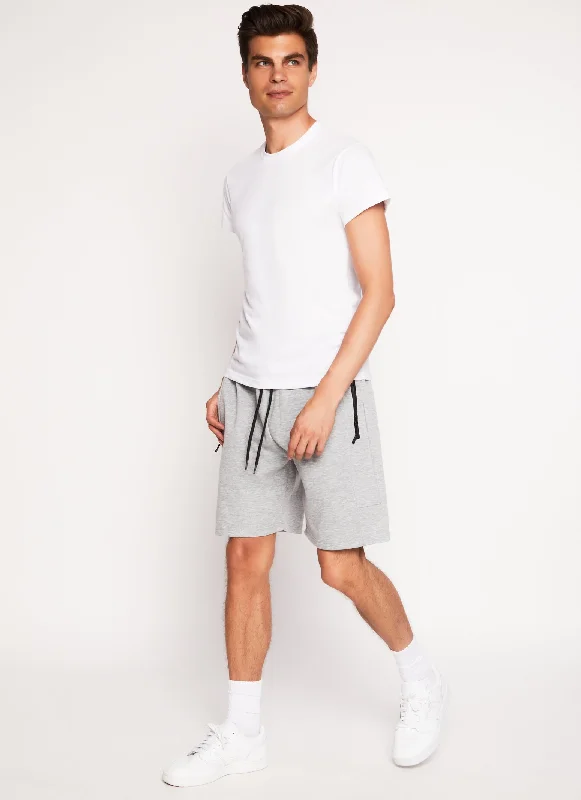 Mens Drawstring Zip Pocket Shorts