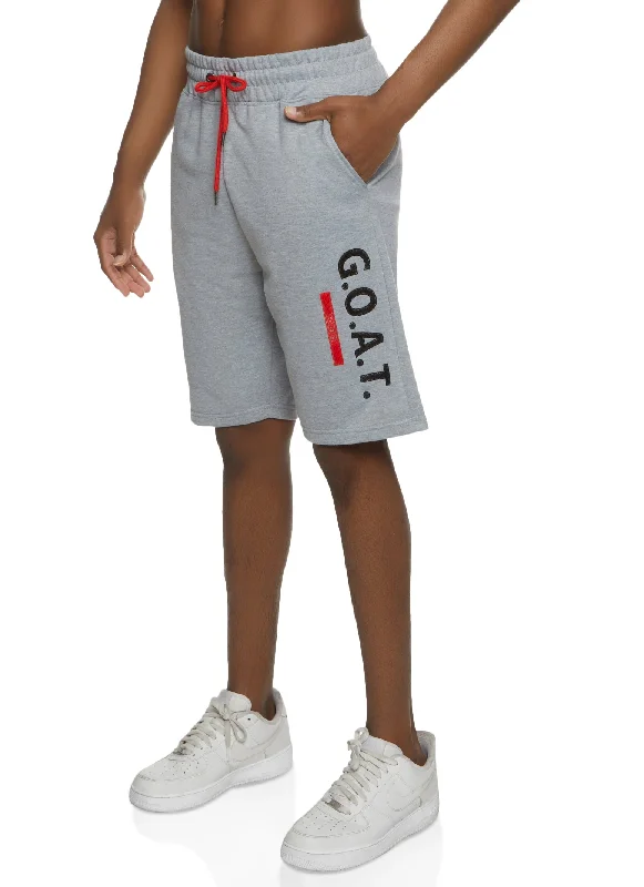 Mens GOAT Forever Terry Shorts