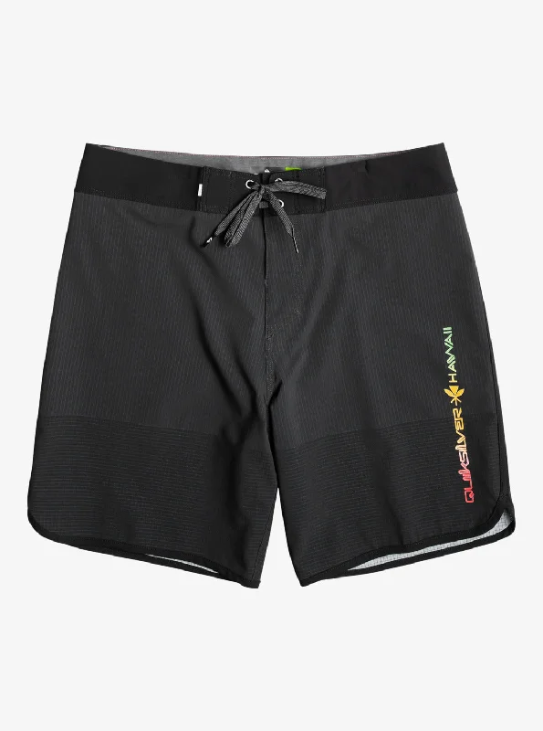 Highline Scallop 19" Boardshorts - Black