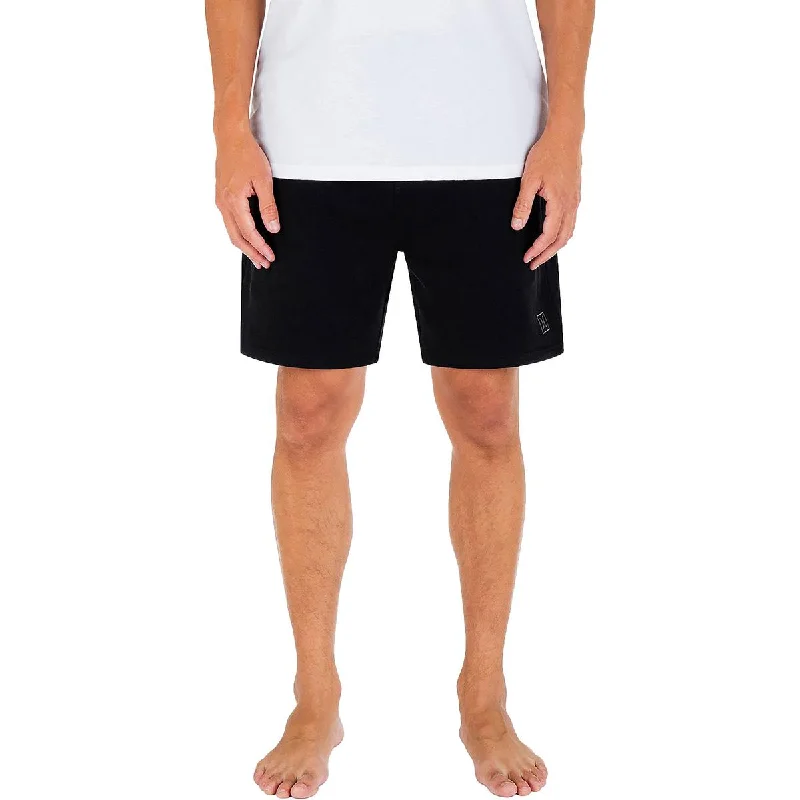 Hurley Mens Fleece Sweatpants Casual Shorts