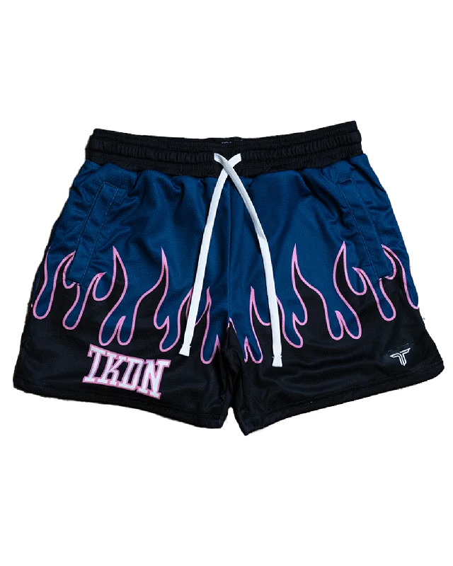 Fire FC Mesh Training Short (5" Inseam) - Blue