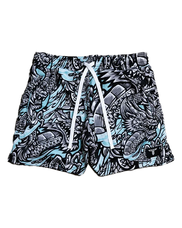 Iron Dragon Mesh Training Short (5" Inseam) - Mint