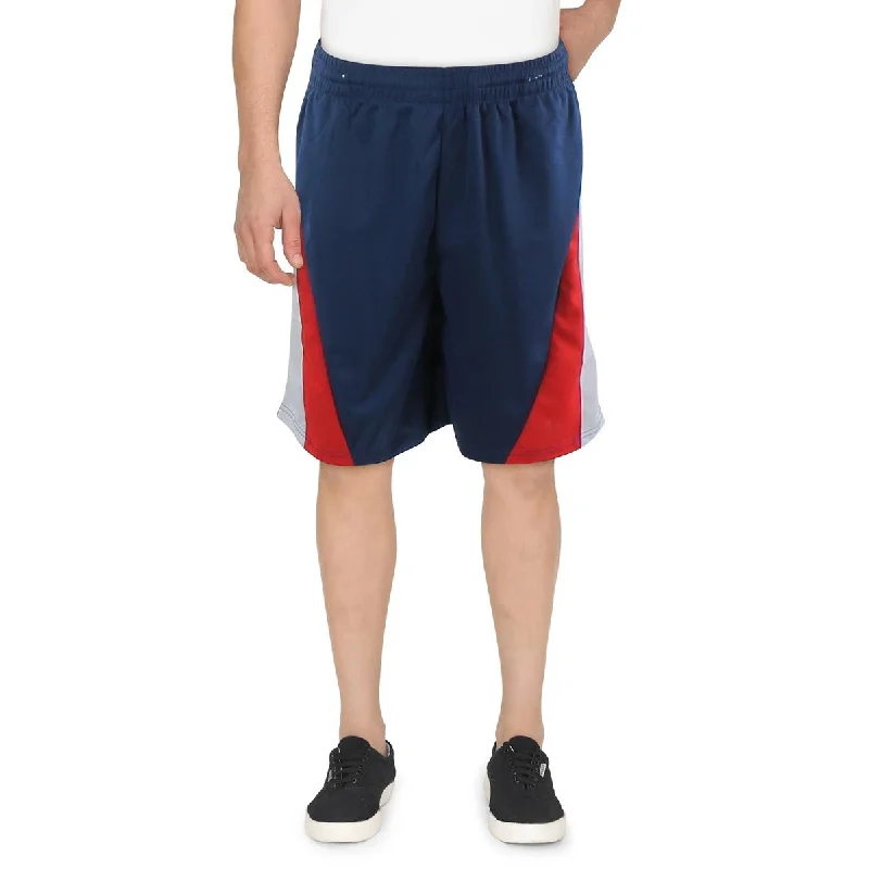 Jump Start Mens Stretch Elastic Casual Shorts