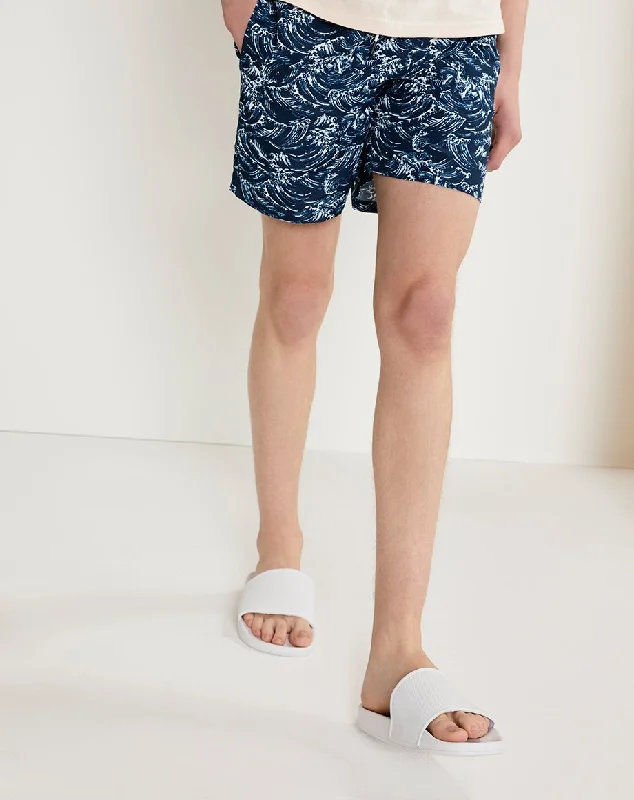 KANAGAWA MENS SWIM SHORTS | NAVY