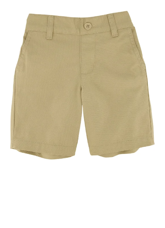 Boys 2T-4T Twill Shorts