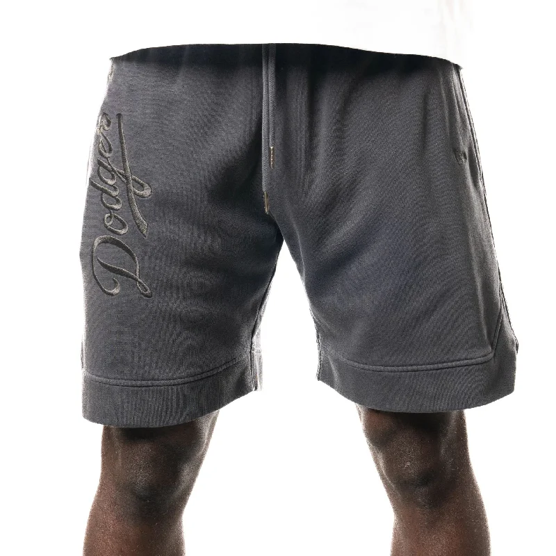 LA Dodgers New Era Australia Charcoal Fleece Shorts