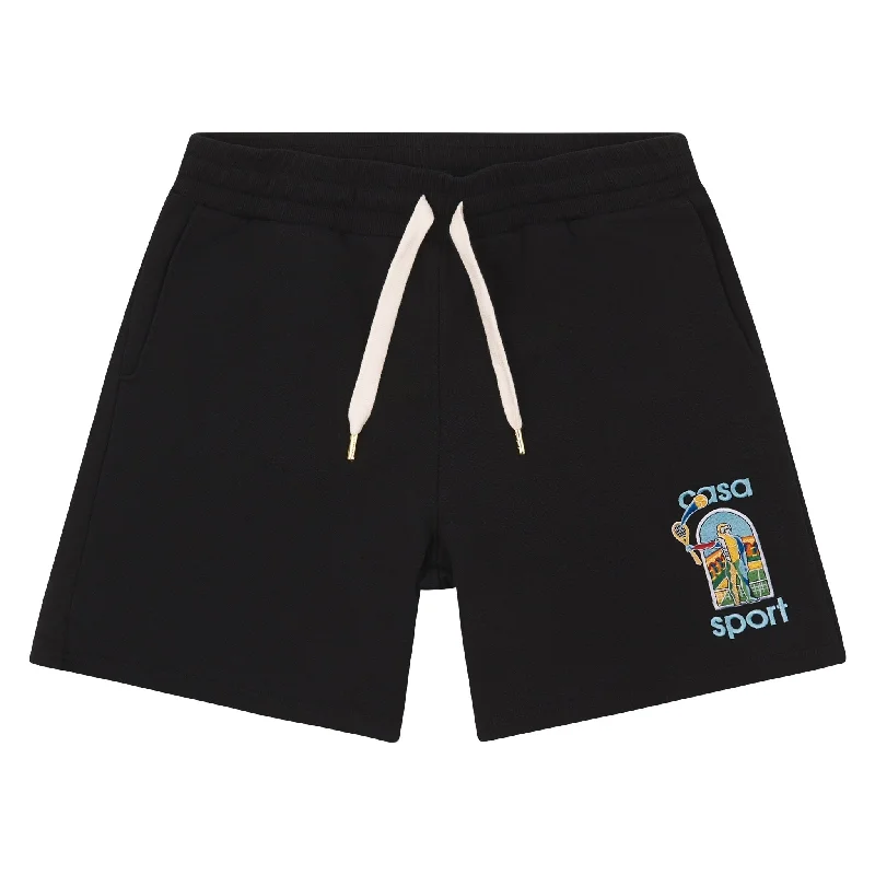 Le Jeu Colore Sweatshort | Black