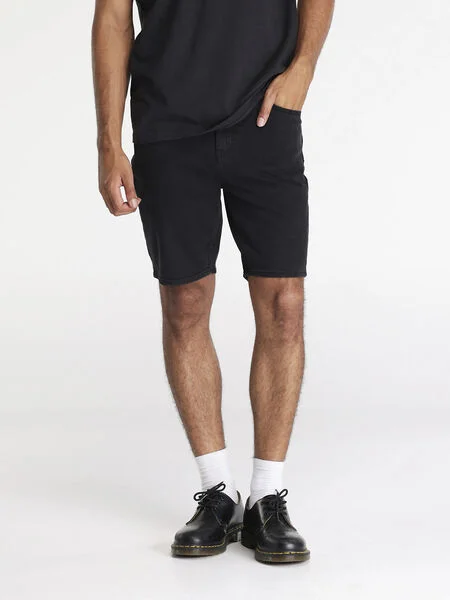 Lee Denim Shorts Z-Roadie Black Moon-Black