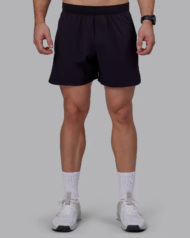 Lift 6" Performance Shorts - Black-Reflective