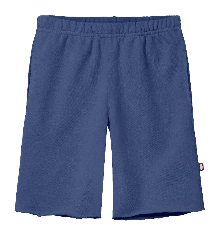 Boys Amazingly Soft Cotton Lightweight Fleece Shorts | Smurf