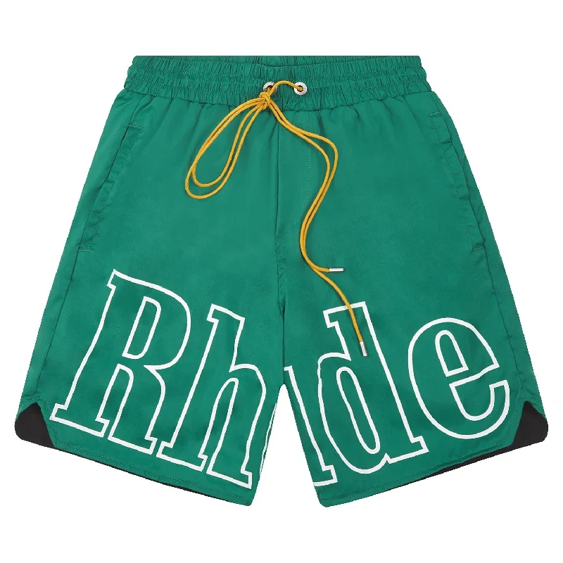 Logo Track Short | Green