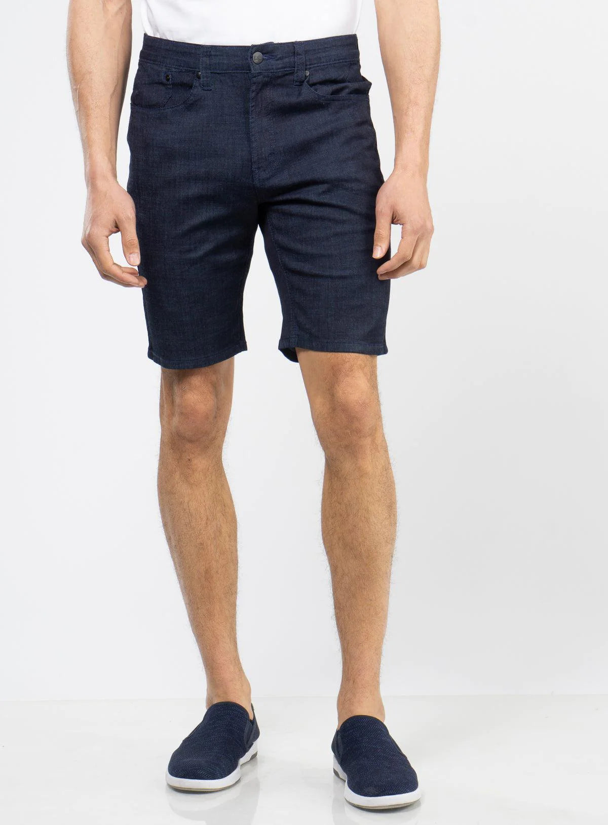 Lois - NAVY STRETCH 'DENNIS' BERMUDA 1811-7802-33