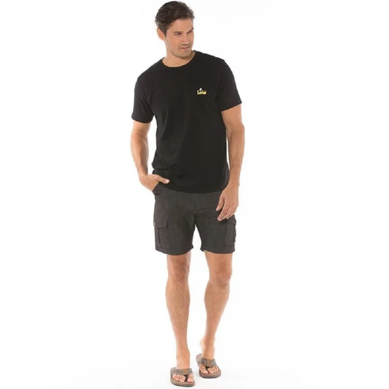 Lois Tom Cargo Pocket Short - 1816-7700-97 Charcoal