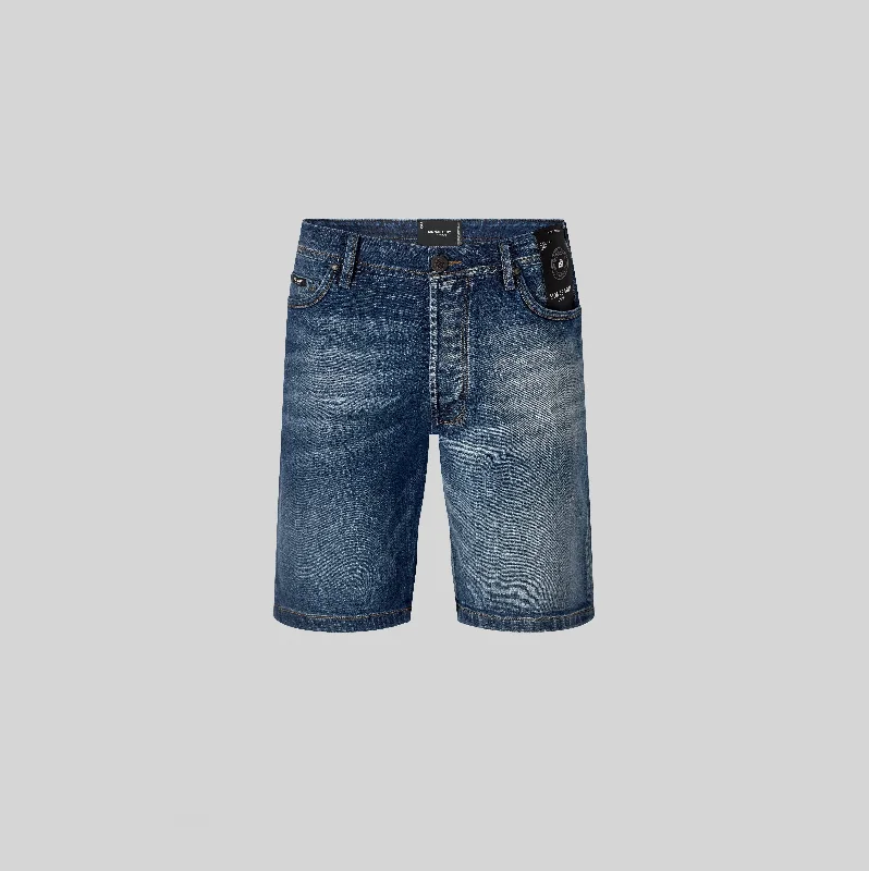 LUCINIO BLUE DENIM SHORT