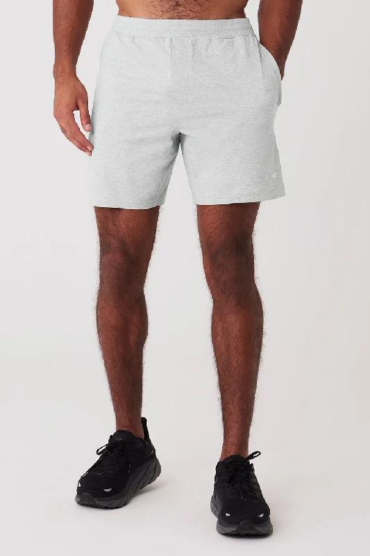 Conquer React Performance Short - Athletic Heather Grey