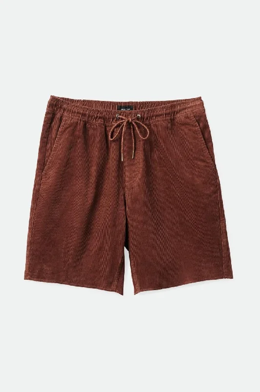 Madrid II Corduroy Short 8" - Sepia Cord