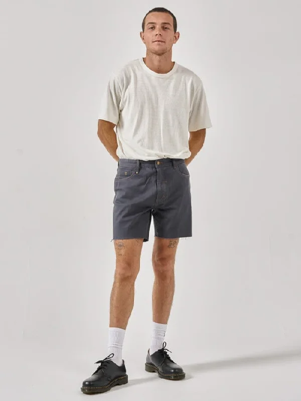 Mandude Denim Short - Dark Slate