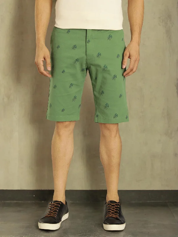 Men Printed Cotton Shorts